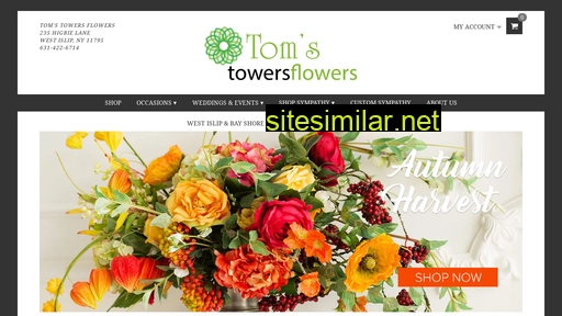 Tomsflowers similar sites