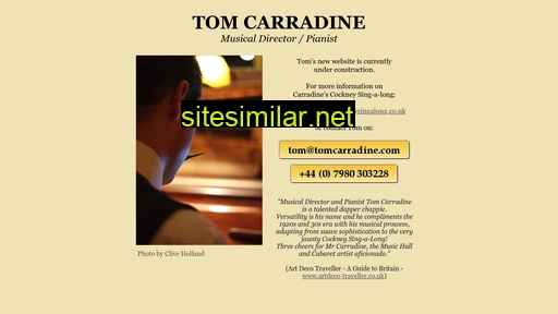 tomcarradine.com alternative sites
