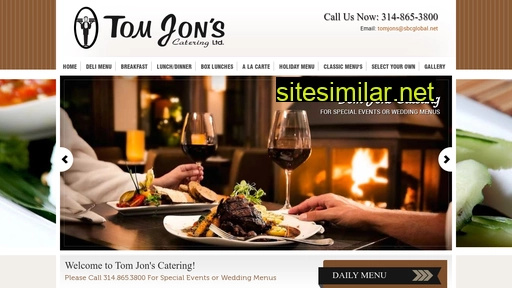 tomjonscatering.com alternative sites