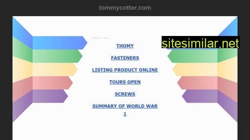 tommycotter.com alternative sites
