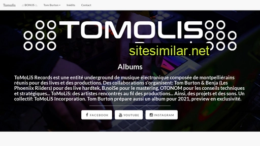 Tomolis similar sites