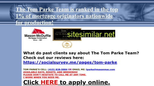tomparke.com alternative sites