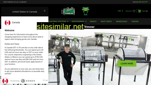 tomstumbletrimmer.com alternative sites