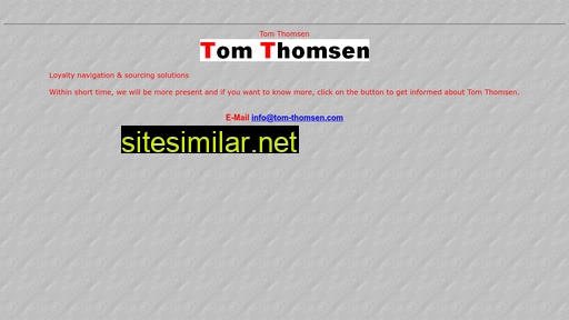 tomthomsen.com alternative sites