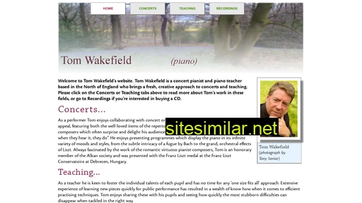 tomwakefield.com alternative sites