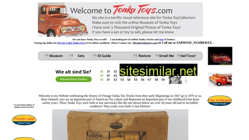 tonkatoys.com alternative sites