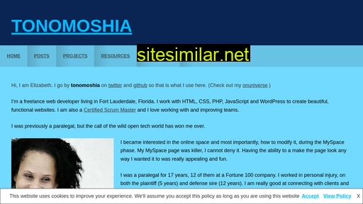 tonomoshia.com alternative sites