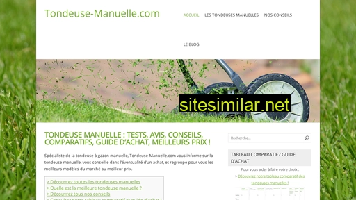 tondeuse-manuelle.com alternative sites