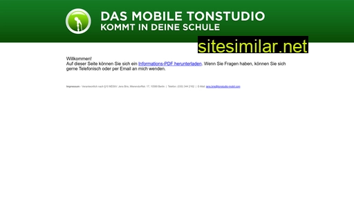 Tonstudio-mobil similar sites