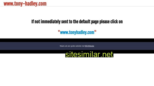 tony-hadley.com alternative sites