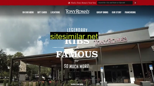 tonyromas.com alternative sites