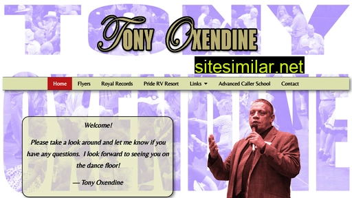 tonyoxendine.com alternative sites