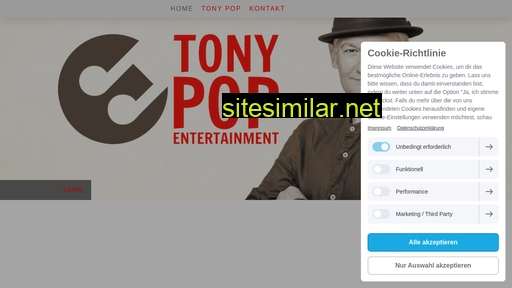 tonypop-entertainment.jimdofree.com alternative sites