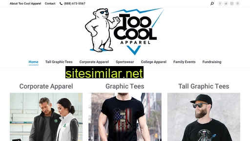 toocoolapparel.com alternative sites