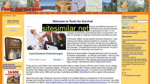 toolsforsurvival.com alternative sites