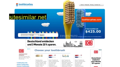 toothbrushes.com alternative sites