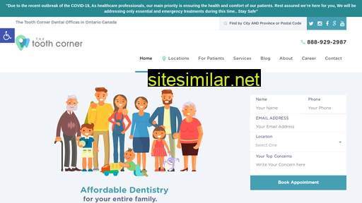 toothcorner.com alternative sites