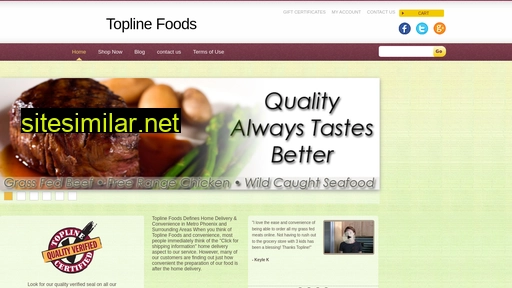 toplinefoods.com alternative sites