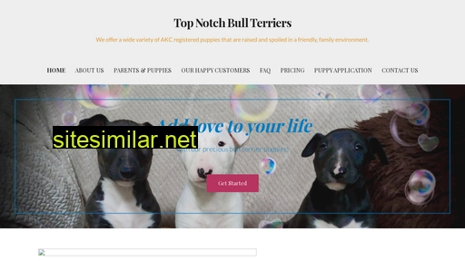 Topnotchbullterriers similar sites