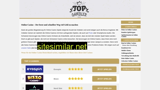 top-gambler.com alternative sites