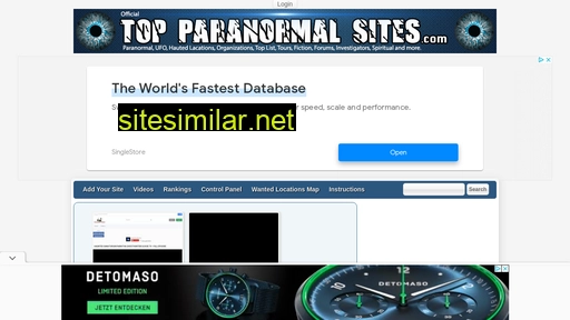 topparanormalsites.com alternative sites