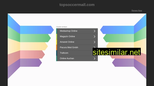 Topsoccermall similar sites