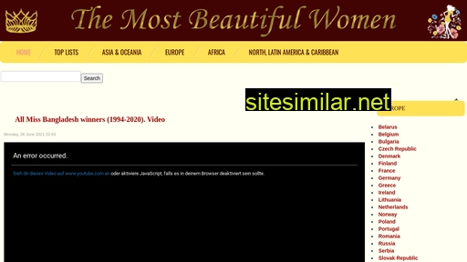 top-beautiful-women.com alternative sites
