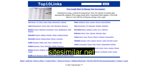 Top10links similar sites