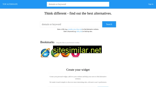 topalternate.com alternative sites