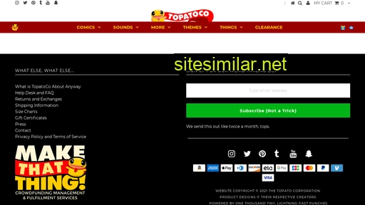 Topatoco similar sites