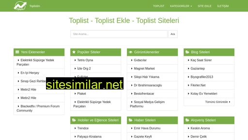 toplistim.com alternative sites