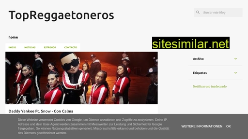 topreggaetoneros.com alternative sites