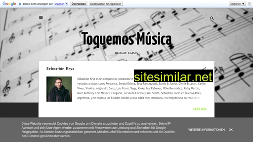 Toquemosmusica similar sites