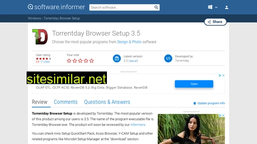 torrentday-browser-setup.software.informer.com alternative sites