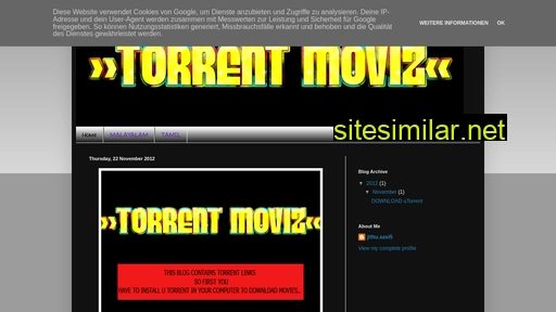torrentmoviz.blogspot.com alternative sites