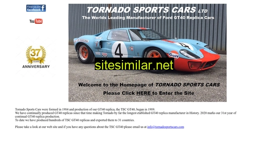 tornadosportscars.com alternative sites