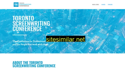 Torontoscreenwritingconference similar sites