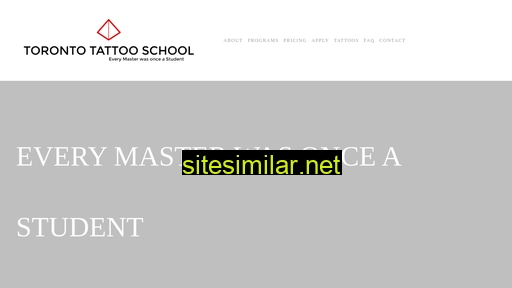 torontotattooschool.com alternative sites