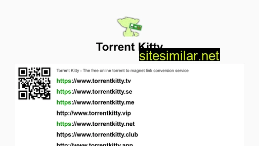 Torrentkittyurl similar sites