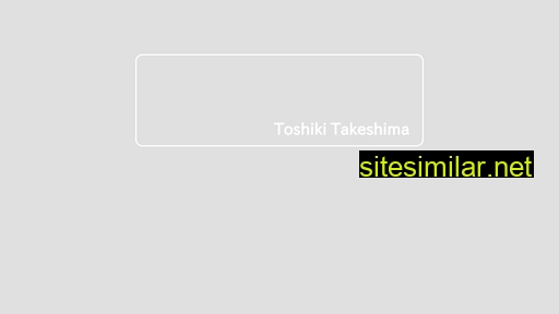 toshikitakeshima.com alternative sites