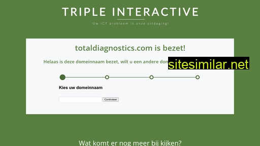 totaldiagnostics.com alternative sites