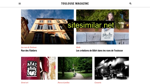 Toulousemagazine similar sites