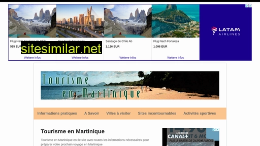tourisme-en-martinique.com alternative sites