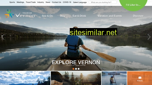 tourismvernon.com alternative sites