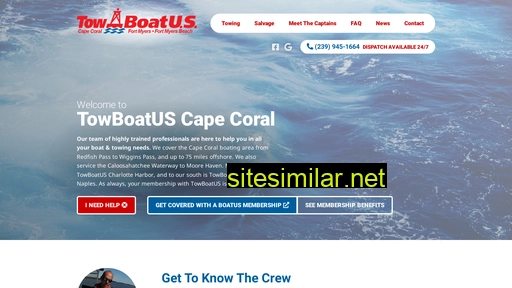 Towboatuscapecoral similar sites
