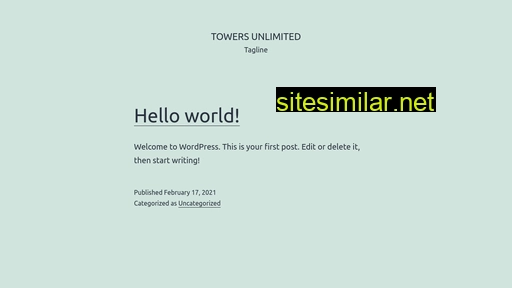 Towers-unlimited similar sites