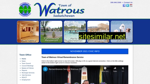 townofwatrous.com alternative sites