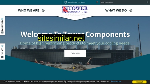 towercomponentsinc.com alternative sites