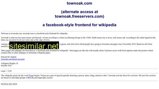 townoak.com alternative sites