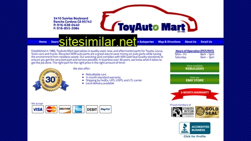 Toyautomartca similar sites